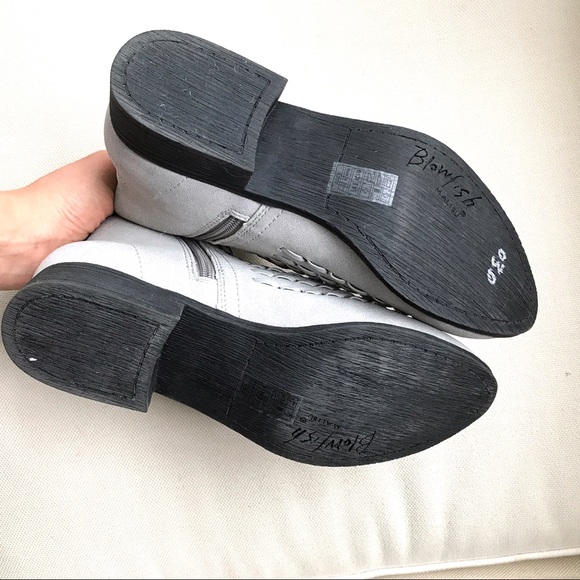 LAST ONE‼️S/9 Braided Grey Booties! 🐰 - Picture 6 of 7